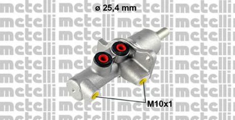 фото Metelli 05-0771 Главный тормозной цилиндр Metelli 05-0771 Главный тормозной цилиндр
