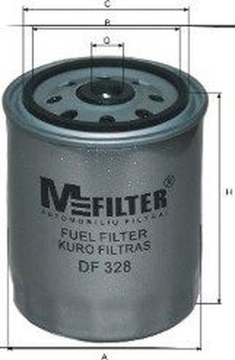 фото MFILTER DF 328 Фильтр топливный MFILTER DF 328 Фильтр топливный