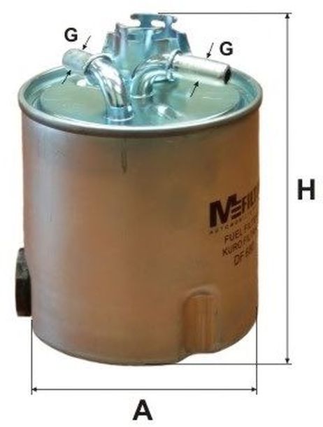 фото MFILTER DF 680 Фильтр топливный MFILTER DF 680 Фильтр топливный
