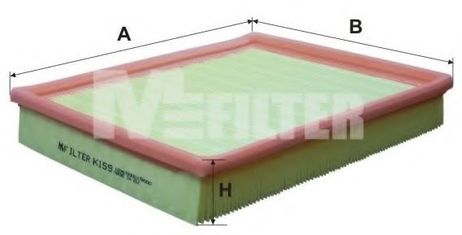 фото MFILTER K 159 Фильтр воздушный MFILTER K 159 Фильтр воздушный