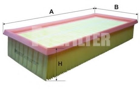 фото MFILTER K 178 Фильтр воздушный MFILTER K 178 Фильтр воздушный