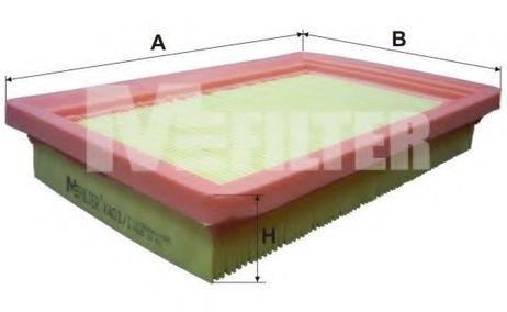 фото MFILTER K 401 Фильтр воздушный MFILTER K 401 Фильтр воздушный