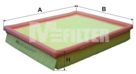 фото MFILTER K 416 Фильтр воздушный MFILTER K 416 Фильтр воздушный