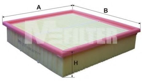 фото MFILTER K 418 Фильтр воздушный MFILTER K 418 Фильтр воздушный