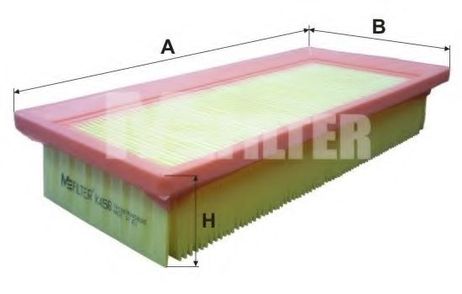 фото MFILTER K 458 Фильтр воздушный MFILTER K 458 Фильтр воздушный