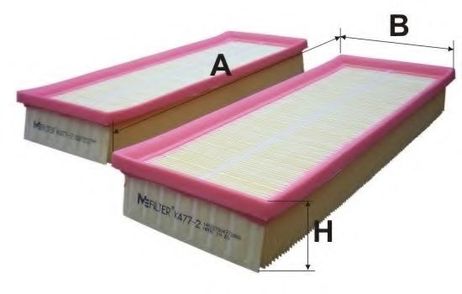 фото MFILTER K 477-2 Фильтр воздушный MFILTER K 477-2 Фильтр воздушный