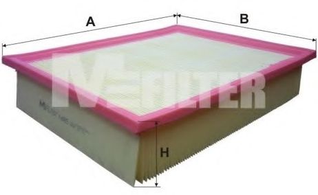 фото MFILTER K 485 Фильтр воздушный MFILTER K 485 Фильтр воздушный