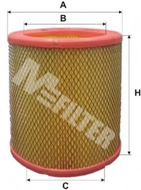 фото MFILTER A 393 Фильтр воздушный MFILTER A 393 Фильтр воздушный