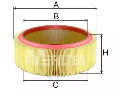 фото MFILTER A 580 Фильтр воздушный MFILTER A 580 Фильтр воздушный