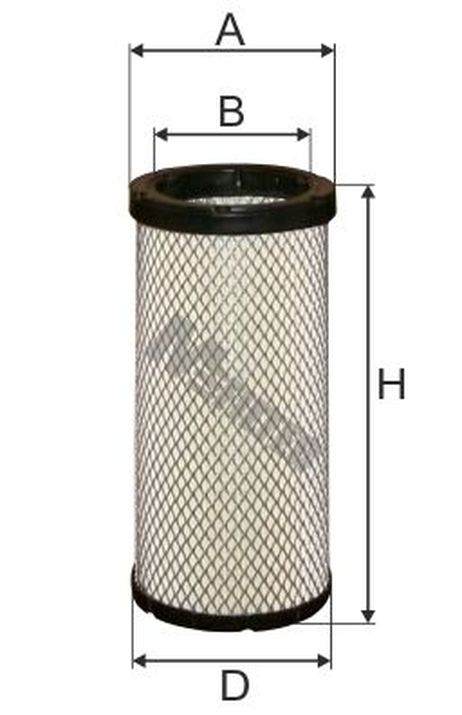 MFILTER A 837/1 Воздушный фильтр