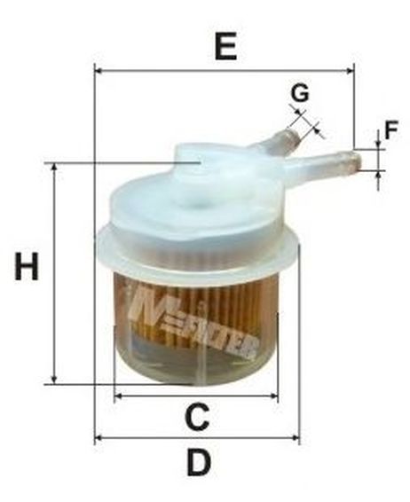 фото MFILTER BF 03 Фильтр топливный MFILTER BF 03 Фильтр топливный