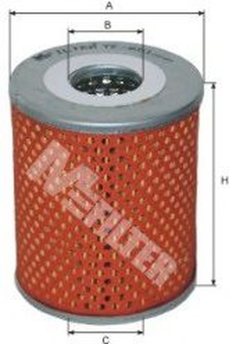фото MFILTER TE 651 Фильтр масляный MFILTER TE 651 Фильтр масляный