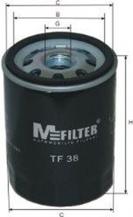 фото MFILTER TF 38 Фильтр масляный MFILTER TF 38 Фильтр масляный