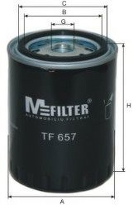 MFILTER TF 657 Фильтр масляный