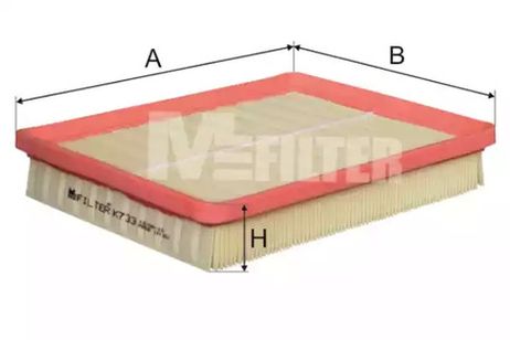 фото MFILTER K 733 Фильтр воздушный MFILTER K 733 Фильтр воздушный
