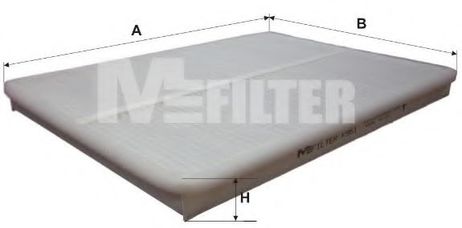 фото MFILTER K 951 Фильтр воздушный кабины HCV MFILTER K 951 Фильтр воздушный кабины HCV