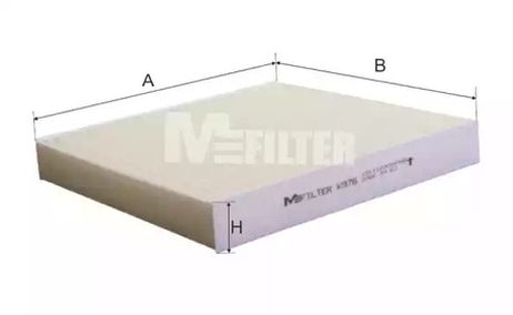 фото MFILTER K 976 Фильтр, воздух во внутренном пространстве MFILTER K 976 Фильтр, воздух во внутренном пространстве