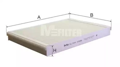 фото MFILTER K 998 Фильтр, воздух во внутренном пространстве HCV MFILTER K 998 Фильтр, воздух во внутренном пространстве HCV