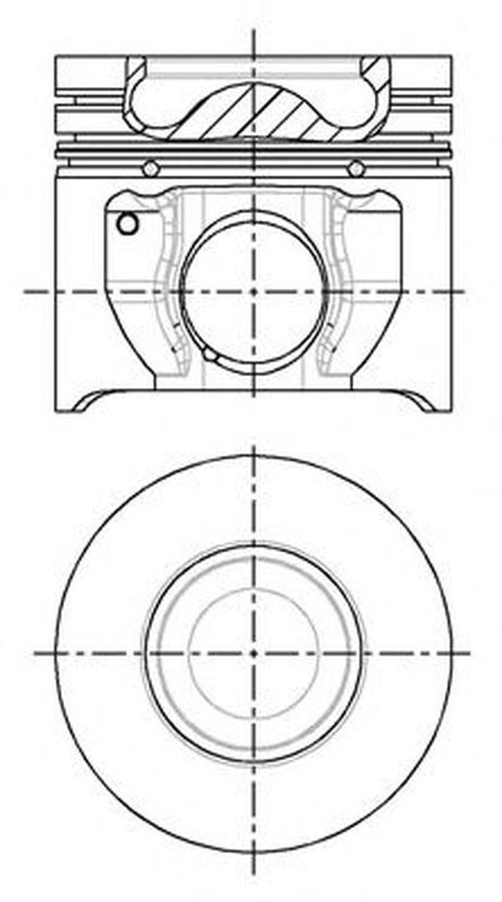 фото Nural 87-148107-30 Поршень Nural 87-148107-30 Поршень