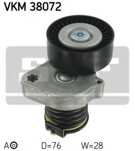 фото SKF VKM 38072 Ролик натяжной приводного ремня SKF VKM 38072 Ролик натяжной приводного ремня