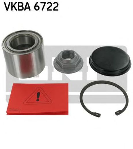 фото SKF VKBA 6722 Комплект подшипника ступицы колеса | зад | SKF VKBA 6722 Комплект подшипника ступицы колеса | зад |