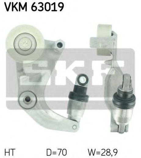 фото SKF VKM 63019 Ролик натяжной приводного ремня SKF VKM 63019 Ролик натяжной приводного ремня