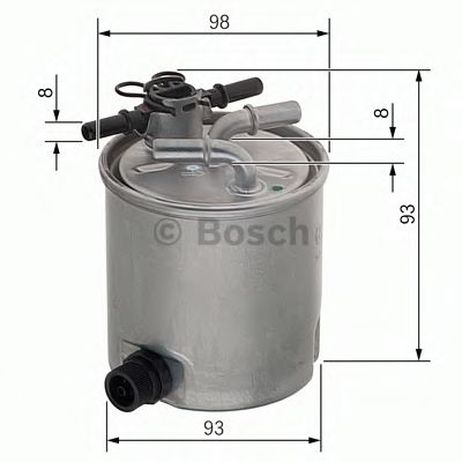 фото Bosch F 026 402 072 Фильтр топливный Bosch F 026 402 072 Фильтр топливный