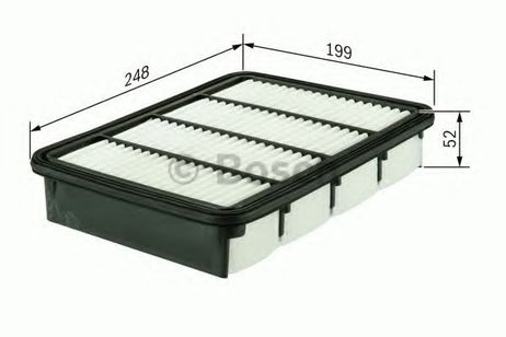 фото Bosch F 026 400 165 Фильтр воздушный Bosch F 026 400 165 Фильтр воздушный