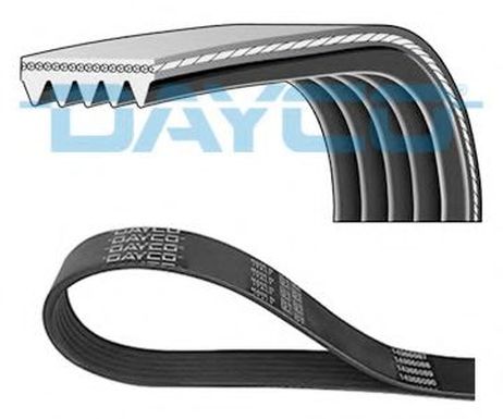 фото Dayco 5PK1121S Ремень поликлиновый Dayco 5PK1121S Ремень поликлиновый