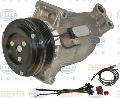 фото Hella 8FK 351 135-301 Компрессор кондиционера Hella 8FK 351 135-301 Компрессор кондиционера