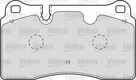 фото Valeo 598994 Колодки тормозные дисковые | перед | Valeo 598994 Колодки тормозные дисковые | перед |