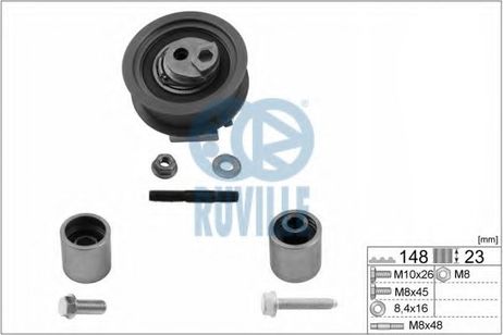 фото Ruville 5577250 Комплект роликов, зубчатый ремень Ruville 5577250 Комплект роликов, зубчатый ремень