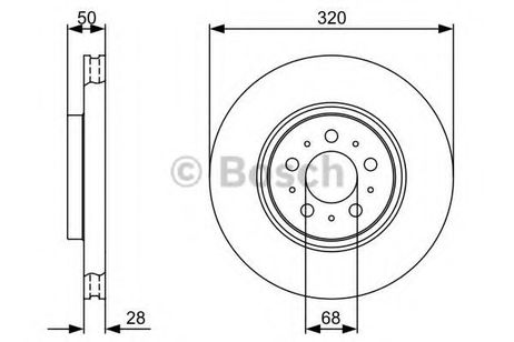 фото Bosch 0 986 479 321 Диск тормозной | перед | Bosch 0 986 479 321 Диск тормозной | перед |