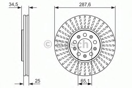 фото Bosch 0 986 479 914 Диск тормозной | перед | Bosch 0 986 479 914 Диск тормозной | перед |