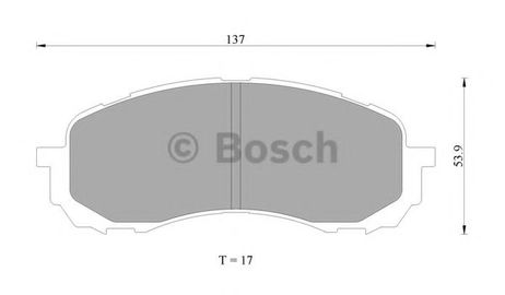 фото Bosch 0 986 AB2 293 Колодки тормозные дисковые Bosch 0 986 AB2 293 Колодки тормозные дисковые