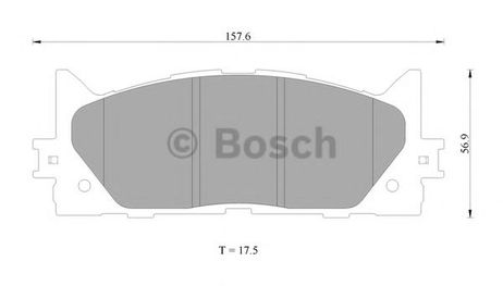 фото Bosch 0 986 AB2 299 Колодки тормозные дисковые Bosch 0 986 AB2 299 Колодки тормозные дисковые