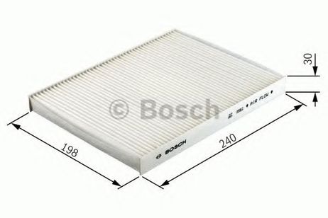 фото Bosch 1 987 432 203 Фильтр салона Bosch 1 987 432 203 Фильтр салона