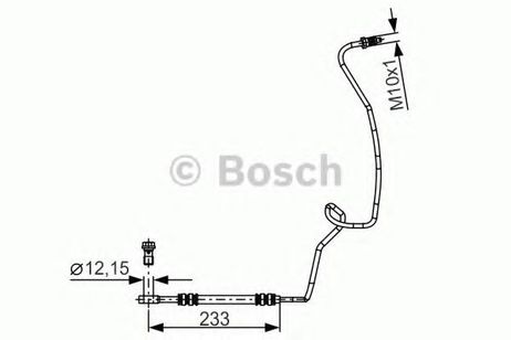 фото Bosch 1 987 481 338 Тормозной шланг | зад лев | Bosch 1 987 481 338 Тормозной шланг | зад лев |