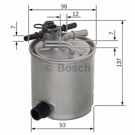 фото Bosch F 026 402 096 Фильтр топливный Bosch F 026 402 096 Фильтр топливный