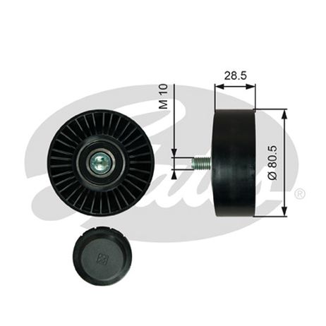 Gates T36364 Ролик обводной приводного ремня