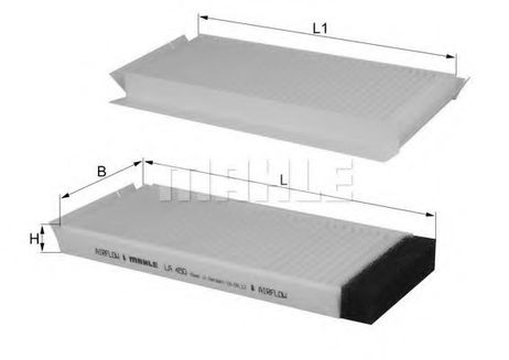 фото Knecht LA 450/S Фильтр салонный Knecht LA 450/S Фильтр салонный