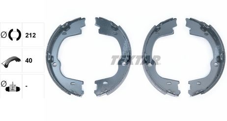 фото Textar 91076000 Колодки тормозные барабанные | зад | Textar 91076000 Колодки тормозные барабанные | зад |