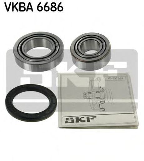 фото SKF VKBA 6686 Подшипник ступицы колеса (комплект) | перед | SKF VKBA 6686 Подшипник ступицы колеса (комплект) | перед |