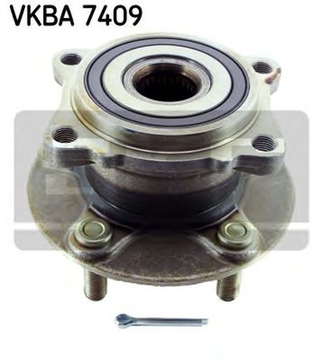 фото SKF VKBA 7409 Ступица колеса (комплект) | зад лев | SKF VKBA 7409 Ступица колеса (комплект) | зад лев |