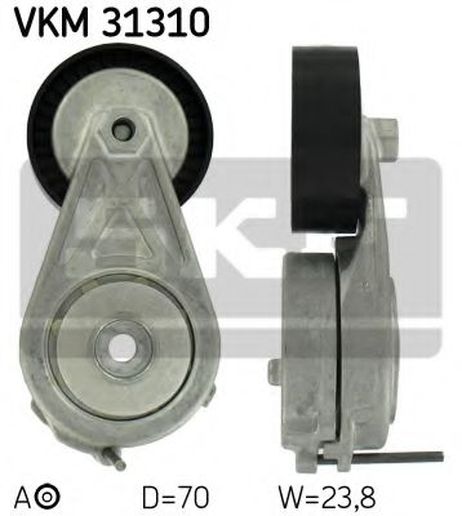 фото SKF VKM 31310 Ролик натяжной приводного ремня SKF VKM 31310 Ролик натяжной приводного ремня