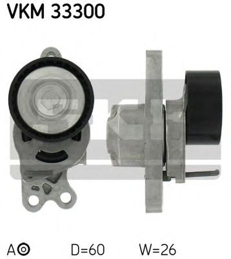 фото SKF VKM 33300 Натяжной ролик, поликлиновой ремень SKF VKM 33300 Натяжной ролик, поликлиновой ремень
