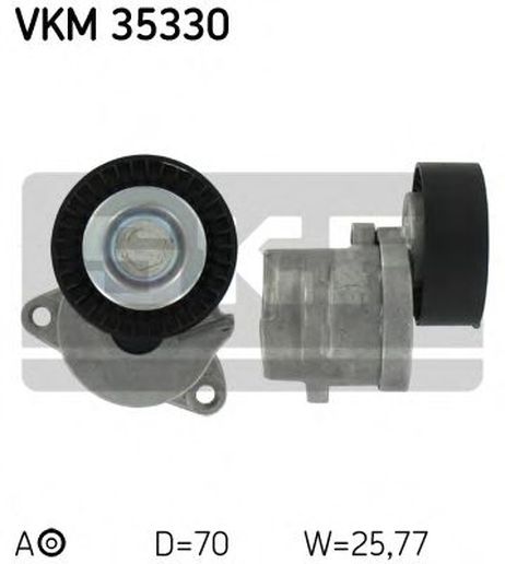 фото SKF VKM 35330 Натяжной ролик, поликлиновой ремень SKF VKM 35330 Натяжной ролик, поликлиновой ремень