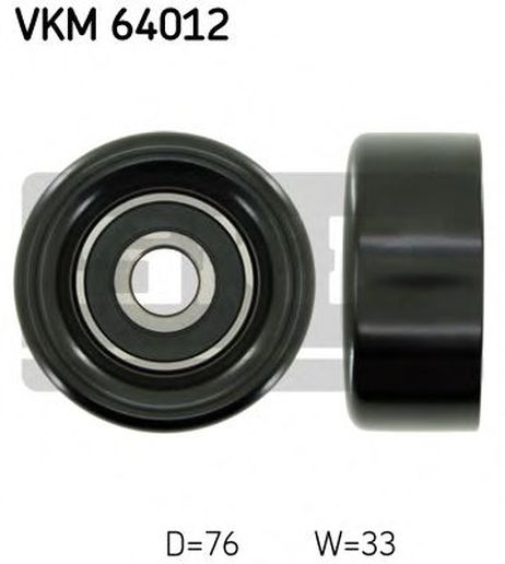 фото SKF VKM 64012 Ролик обводной приводного ремня SKF VKM 64012 Ролик обводной приводного ремня
