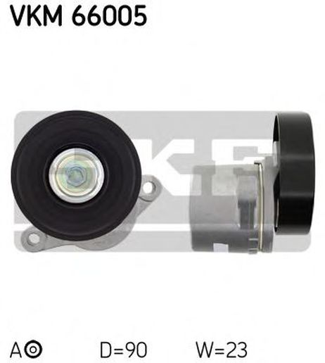 фото SKF VKM 66005 Ролик натяжной приводного ремня SKF VKM 66005 Ролик натяжной приводного ремня