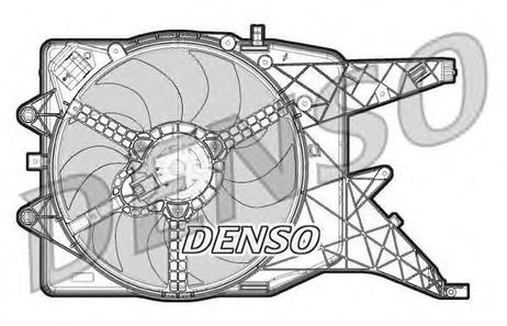 фото Denso DER20011 Вентилятор радиатора системы охлаждения Denso DER20011 Вентилятор радиатора системы охлаждения
